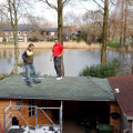 thuinhuis voor zien van shingels